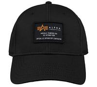 ALPHA INDUSTRIES Cappello da baseball curry / nero / bianco, Taglia 55-60