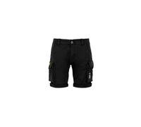 Alpha Industries Crew Patch Shorts Pantaloncini Taglia 30 - Nero