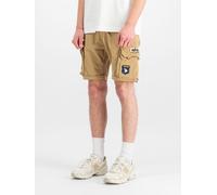 Alpha Industries Crew Patch Shorts Pantaloncini Taglia 33 - Beige