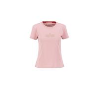 Alpha Industries Crystal T-Shirt Magliette Taglia S - Rosa