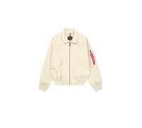 Alpha Industries CWU-45 Canvas Honolulu Light Giacche bomber Taglia 2XL - Bianco