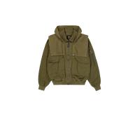 Alpha Industries CWU-45/P D-Tec Hood Loose Giacche bomber Taglia S - Verde