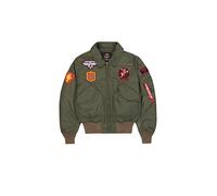 Alpha Industries CWU-45/P Devils Brigade Giacche bomber Taglia S - Verde