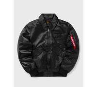 Alpha Industries CWU-45/P Leather men Bomber Jackets black in taglia:S