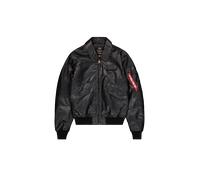 Alpha Industries CWU-45/P Leather Slim Giacche in pelle Taglia L - Nero