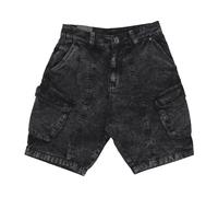 Alpha Industries Canvas Acid Shorts Pantaloncini Taglia 32 - Nero