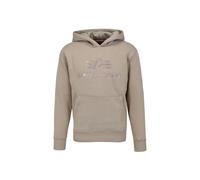 Alpha Industries di Base Hoody Carbonio Uomo Pullover con Cappuccio