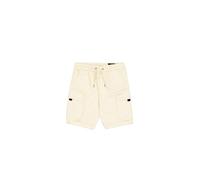 Alpha Industries Division Shorts da Uomo Bone White M