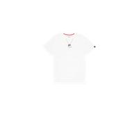 Alpha Industries Dog-Tag T-Shirt Magliette Taglia 3XL - Bianco