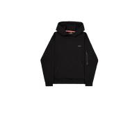 Alpha Industries Dye To Match Mid Logo Hoodie Taglia L - Nero