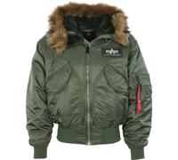Alpha Industries - Elegante Giacca con Cappuccio - - Jackets - Uomo - Verde - M