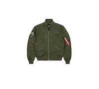 Alpha Industries Engine Bomber giacca da uomo Dark Green/Dark Green L