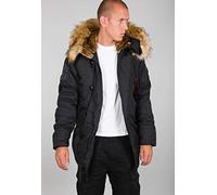 Alpha Industries Explorer Giacca Invernale da Uomo, Nero (Rep.Blue 03), 3XL