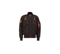 Alpha Industries Falcon II Light Giacche bomber Taglia L - Marrone scuro