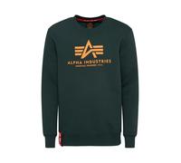 ALPHA INDUSTRIES Felpa abete / mandarino / rosso / bianco Uomo ALPHA INDUSTRIES L abete / mandarino / rosso / bianco
