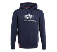 Alpha Industries Basic Hoodie Blu S Uomo