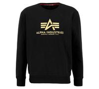 ALPHA INDUSTRIES Felpa oro / nero Uomo ALPHA INDUSTRIES L oro / nero