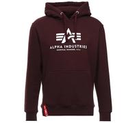 ALPHA INDUSTRIES Felpa 'Basic' rosso sangue Uomo ALPHA INDUSTRIES L