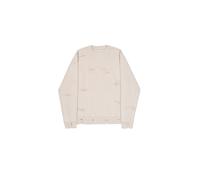 Alpha Industries Distressed Logo Sweatshirt Maglieria Taglia S - Beige