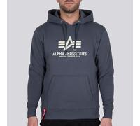 Alpha Industries Felpa con cappuccio Basic Uomo Grigio Taglia M