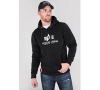 Alpha Industries Basic Hoody, cappuccio, nero M