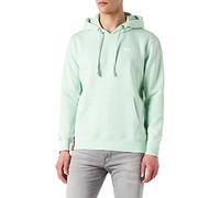 Alpha Industries Felpa con Cappuccio Basic Small Logo da Uomo, Mint, XL