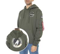 Alpha Industries Space Shuttle Hoodie Taglia L - Verde