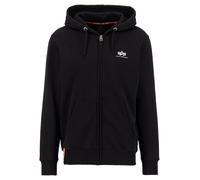 Alpha Industries Felpa con cern. Alpha Industries Basic uomo nero, taglia 3XL