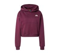 Alpha Industries Basic Small Logo Hoodie Taglia L - Rosso
