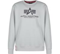 ALPHA INDUSTRIES Felpa grigio / grigio scuro, Taglia XXL