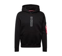 ALPHA INDUSTRIES Felpa grigio / rosso / nero / bianco Uomo ALPHA INDUSTRIES XXL grigio / rosso / nero / bianco