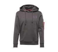 ALPHA INDUSTRIES Felpa grigio scuro, Taglia S