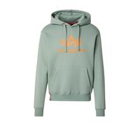 ALPHA INDUSTRIES Felpa menta / arancione Uomo ALPHA INDUSTRIES S