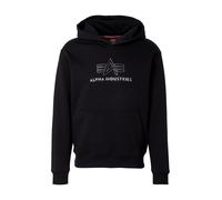 Alpha Industries Basic Big Logo TPU Hoodie Taglia S - Nero