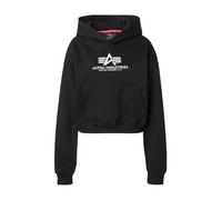 Alpha Industries Basic Big Logo Puff Print Hoodie Taglia XS - Nero