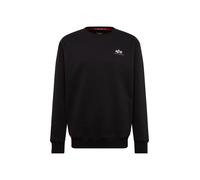 ALPHA INDUSTRIES Felpa nero / bianco Uomo ALPHA INDUSTRIES L
