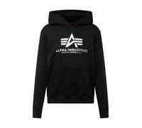 Alpha Industries Felpa Con Cappuccio Basic Carbon