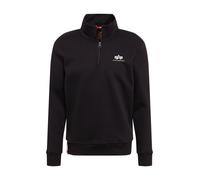 Felpa mezza zip Alpha Industries SL Noir L