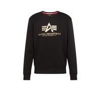 ALPHA INDUSTRIES Felpa oro / nero Uomo ALPHA INDUSTRIES XXXL oro / nero