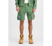 Alpha Industries Flying Tigers Shorts Pantaloncini Taglia 31 - Verde