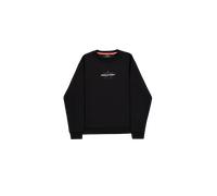 Alpha Industries Foam Mid Logo Sweatshirt Felpe Taglia L - Nero