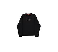 Alpha Industries Foam Mid Logo Sweatshirt Felpe Taglia XL - Nero