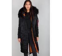 Alpha Industries Long Fishtail Jacket Verde L Donna
