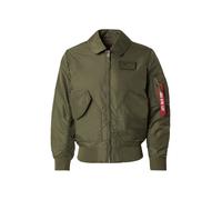 ALPHA INDUSTRIES Giacca di mezza stagione 'CWU-36/P' oliva / rosso Uomo ALPHA INDUSTRIES L