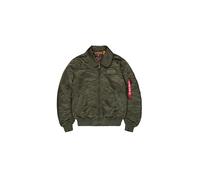 ALPHA INDUSTRIES Giacca di mezza stagione 'Flying Tigers' oliva / arancione Uomo ALPHA INDUSTRIES M