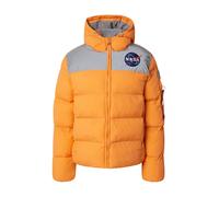 ALPHA INDUSTRIES Giacca di mezza stagione 'HP NASA' grigio / arancione / rosso / bianco Uomo ALPHA INDUSTRIES L