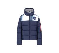 ALPHA INDUSTRIES Giacca di mezza stagione 'HP Nasa' navy / rosso / bianco Uomo ALPHA INDUSTRIES S navy / rosso / bianco