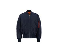 ALPHA INDUSTRIES Giacca di mezza stagione 'MA-1' blu notte / arancione Uomo ALPHA INDUSTRIES L blu notte / arancione