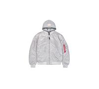 Alpha Industries MA-1 D-Tec Studio Light Weight Giacche Bomber da uomini Taglia S - Grigio