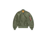 ALPHA INDUSTRIES Giacca di mezza stagione 'MA-1 Heritage' verde Uomo ALPHA INDUSTRIES L